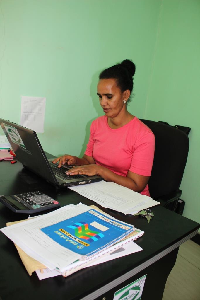 Senait Gebre, Director of Grants, Finance and Human Resource